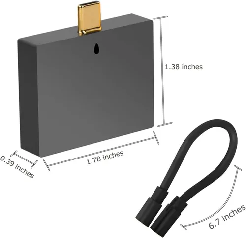 Vista 8 de Unidad de estado sólido externa SSD portátil de 512 GB, USB 3.2 GEN 2 Tipo-C Mini PSSD para PC, portátil, MacBook, PS5, iPhone 15 Pro Max