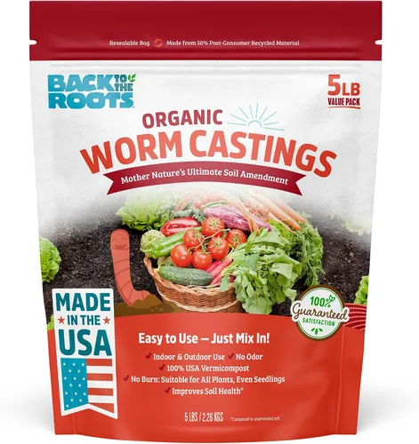 Vista 11 de Back to The Roots Harina de sangre 100% orgánica Fabricada en los EE. UU. Nutrición premium para jardinería de plantas de interior y exterior