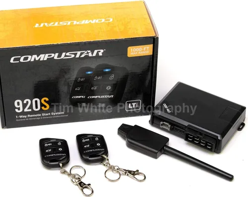 Vista 3 de Compustar CS920-S (920S) - Sistema de arranque remoto de 1 vía y entrada sin llave con alcance de 1000 pies