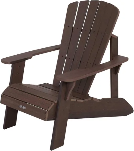 Vista 11 de Lifetime Adirondack - Silla de imitación madera Gris (Harbor Gray)