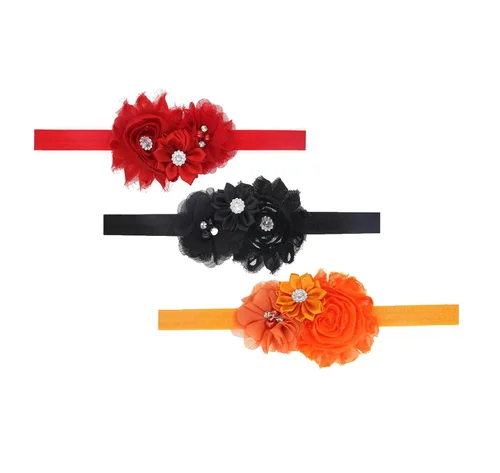 Vista 5 de Baby Girl Headbands with Bows.(FD88) (Purple)