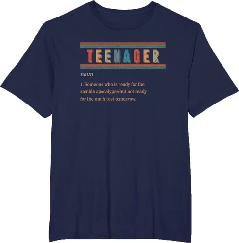 Vista 19 de Camiseta divertida de regalo de cumpleaños para niñas y niños y adolescentes, Negro, S