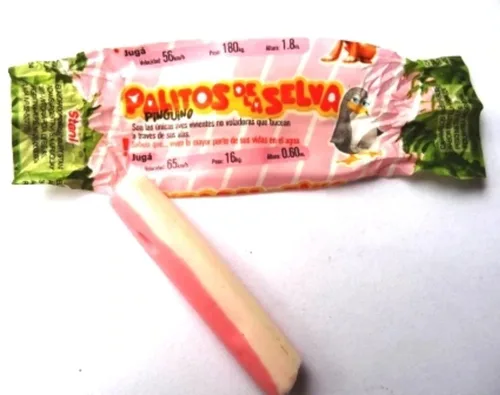 Vista 2 de PALITOS DE LA SELVA - Caramelos masticables bolsa de 1.32 libras / 21.16 oz (180 unidades)