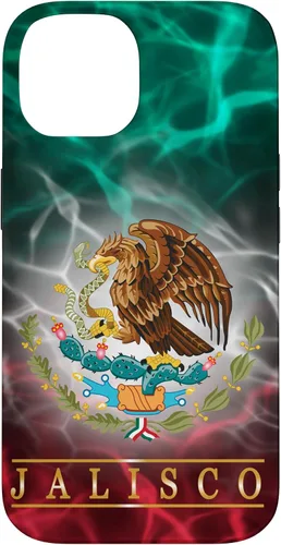 Vista 4 de Jalisco - Funda para iPhone 17, diseño de bandera de México