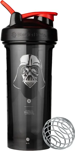 Vista 7 de BlenderBottle DARK KNIGHT (Batman) Pro28-28-oz. - A todo color rojo/negro
