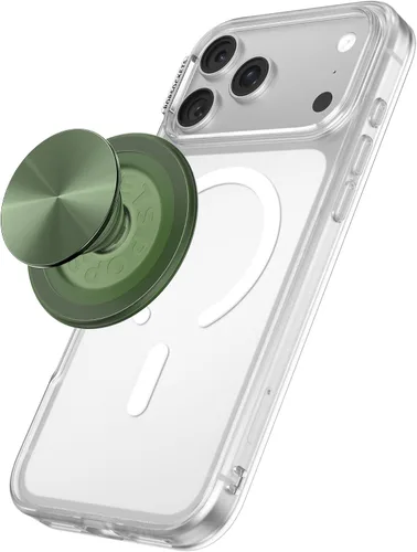 Vista 21 de PopSockets Phone Grip for MagSafe, Magnetic Holder- Fresh Pine pino fresco