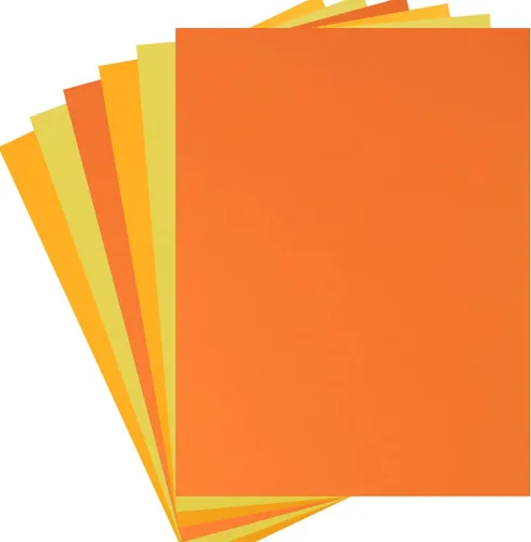 Vista 13 de 30 hojas de papel de cartulina de 8 1/2 x 11 pulgadas para manualidades y invitaciones (negro)