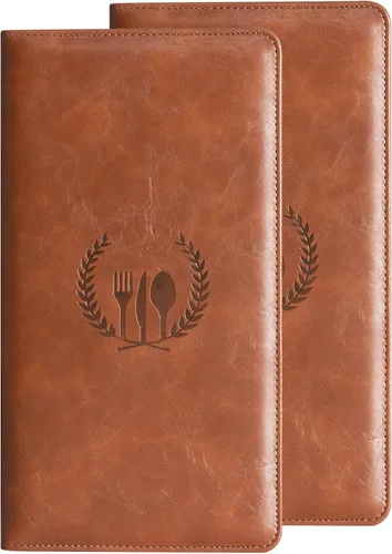 Vista 12 de CoBak Presentadores de Cheques para Restaurante, Soporte para Tarjetas de Cheques de Invitados, Soporte para Facturas de Restaurante, Presentadores