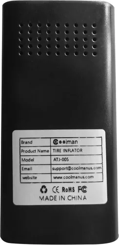 Vista 9 de COOLMAN Inflador de neumáticos, compresor de aire portátil, bomba eléctrica inalámbrica de 150 PSI, inflador de neumáticos portátil con medidor