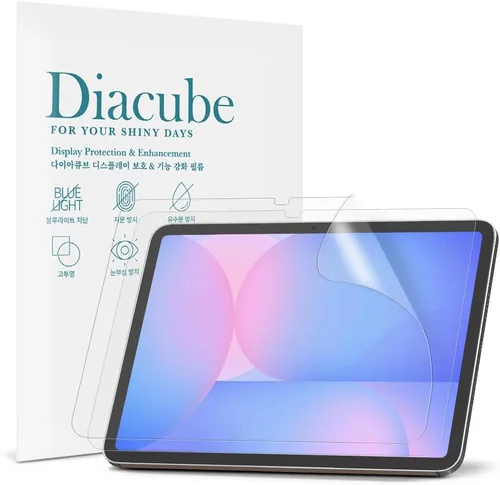 Vista 8 de Paquete de 2 protectores de pantalla antirreflejos con filtro de luz azul para Samsung Galaxy Tab S6 Lite de 10.4 pulgadas (2024/2022/2020)