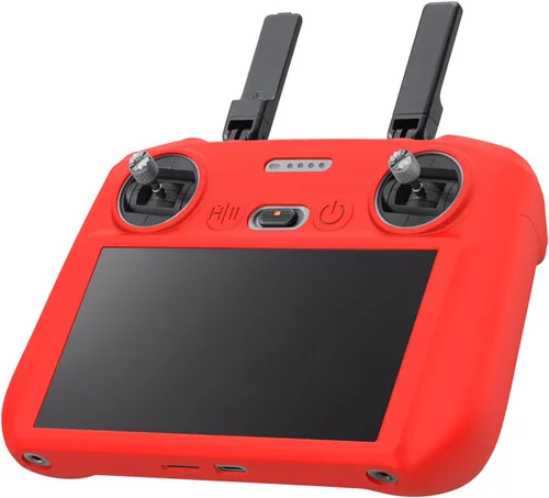 Vista 9 de Writiany Funda protectora de silicona RC 2, RC 2 Mini 4 Pro Controller Funda protectora para DJI Mini 4 Pro/DJI Air 3 Accesorios (negro)
