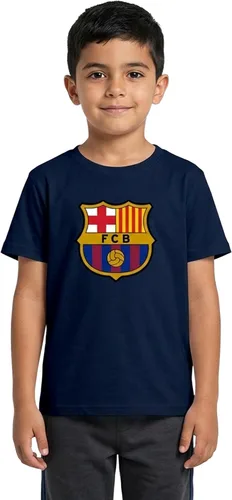 Vista 8 de Icon Sports Spanish Soccer Unisex Kids Icon Sports Officially Licensed Fc Barcelona Cotton T-Shirt - Unisex Kids