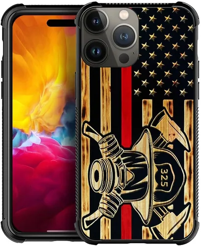 Vista 23 de DAIZAG Funda compatible con iPhone 15, protección completa, a prueba de golpes, antiarañazos, funda de poliuretano termoplástico para hombre