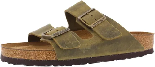 Vista 115 de Birkenstock Sandalias unisex Arizona con plantilla suave para adultos Lima activa