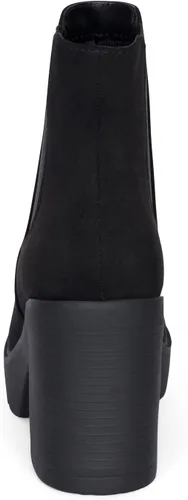 Vista 5 de STYLISH S DIVINE - Botines Chelsea con plataforma y punta redonda para mujer