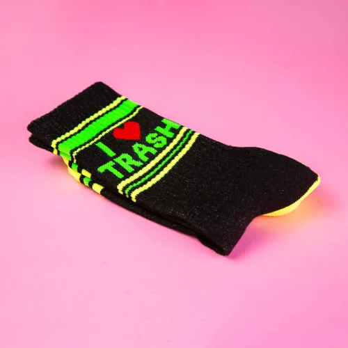 Vista 4 de Gumball Poodle I LOVE, Novelty Gift Socks For Men, Women and Teens, Unisex Cute Funny Crew Socks (Made in the USA)