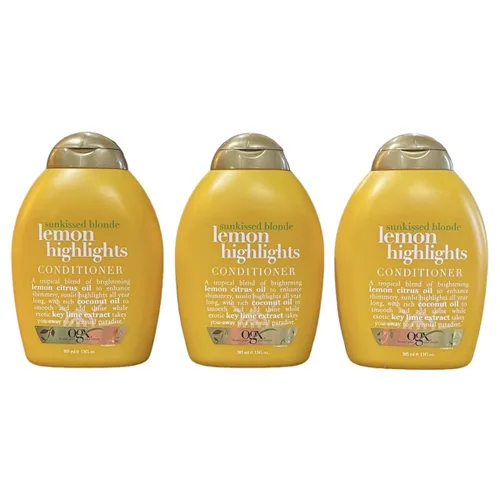 Vista 3 de Ogx Acondicionador Sunkissed Blonde Lemon Highlights - 13 oz