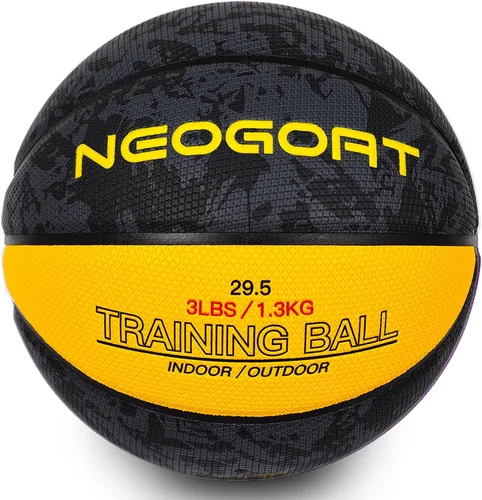 Vista 12 de 3LBS/2.2LBS 29.5"/28.5" Weighted Heavy Basketball Training Equipment for in& Outdoor Improving Handling Dribbling, Passing&Rebounding Skills