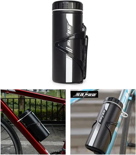 Vista 5 de HUIOP Botella de almacenamiento de herramientas, 25.4 fl oz Botella de almacenamiento Pod Ciclismo Bicicleta de almacenamiento de herramientas