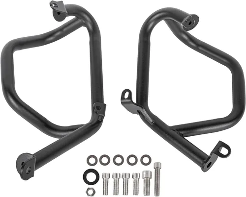 Vista 7 de Barra de choque de acero inoxidable para motocicleta y carretera, protección contra caídas compatible con B.M.W F750GS F-750-GS F850GS F-850-GS F