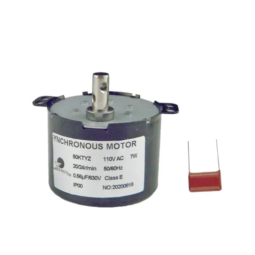 Vista 13 de CHANCS motor eléctrico síncrono de la CA 110V 1/1.2RPM del motor de baja velocidad 50KTYZ pequeño