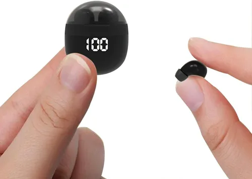 Vista 8 de Invisible Mini Wireless Bluetooth Earbuds Tiny IPX5 Waterproof Sleep Stereo