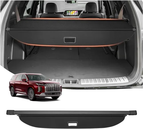 Vista 7 de Powerty - Cubierta de carga para Toyota RAV4 2013-2018, accesorios de cuero