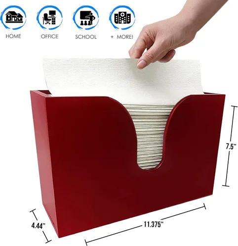 Vista 9 de Dispensador de toallas de papel de bambú, soporte para toallas de papel para montaje en pared y encimera para decoración de cocina y baño. Capacidad
