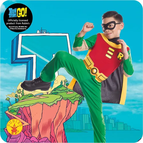 Vista 3 de Teen Titans Child's Robin Costume