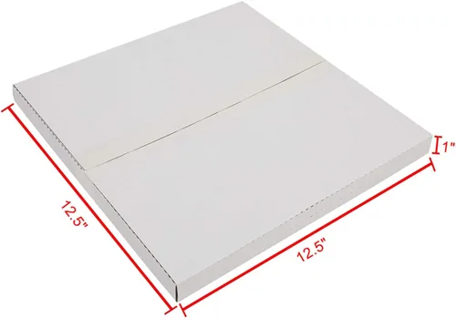 Vista 5 de Caja de papel para álbum, sobres de registro (12.5 x 12.5 pulgadas), cajas de registro, cajas de correo LP, caja de papel de álbum para envío