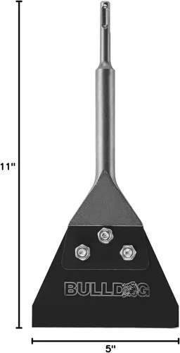 Vista 13 de Bosch Rascador de suelo SDS-plus Bulldog de 5 pulgadas x 11 pulgadas HS1418