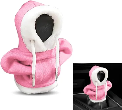 Vista 10 de Cubierta de capucha para palanca de cambios navideña, cubierta de capucha para cambios de estilo navideño, protector de invierno cálido para palanca