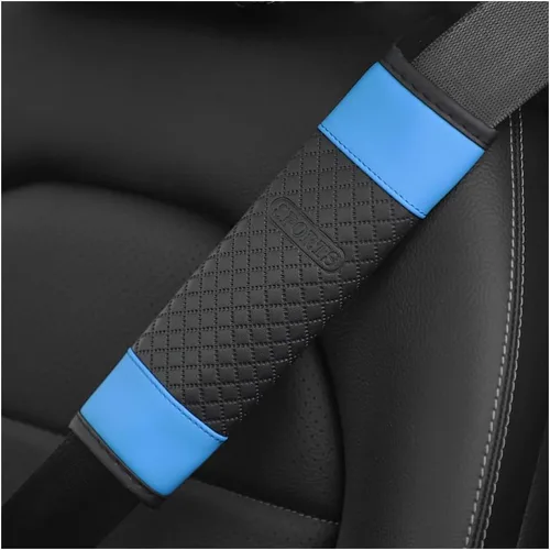 Vista 10 de Bittwee Cojín para Cinturón de Seguridad del Coche para Hombro, 2 Piezas, Funda Suave para Arnés Automotriz para Cojín de Cuello y Correa Protectora
