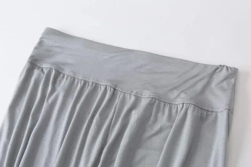 Vista 35 de Pantalones de algodón modal para mujer de AvaCostume, pantalones suaves para practicar yoga o deportes.
