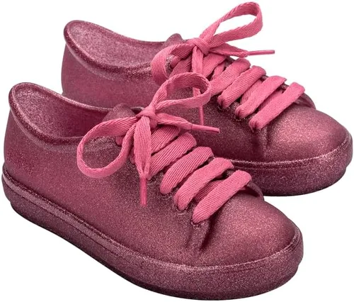 Vista 10 de mini melissa Tenis de cadera para niños Escarcha Lila