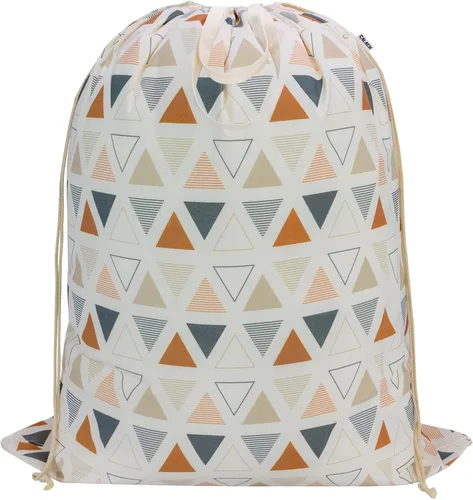 Vista 24 de Bolsa de lona para lavandería con asas y cordón 30 pulgadas de ancho x 35 Bolsa de almacenamiento de lona gruesa, grande, resistente, lavable