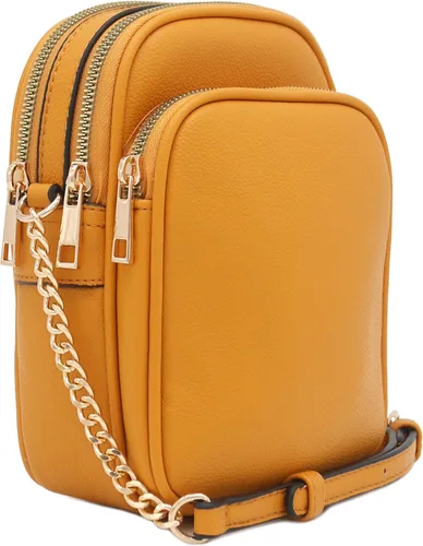Vista 13 de Bolso cruzado ocasional de múltiples bolsillos Negro