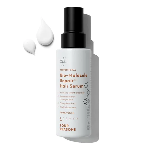 Vista 9 de CUATRO RAZONES Mascarilla reparadora de bio-moléculas para cabello dañado Tratamiento de reparación de biomoléculas