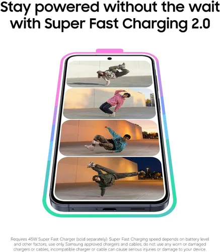 Vista 5 de Samsung Galaxy A37 5G (2026), teléfono inteligente Android desbloqueado + Buds3 FE + 128GB, pantalla AMOLED, triple cámara, IP68, teléfono delgado