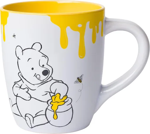 Vista 8 de Silver Buffalo Disney Winnie the Pooh Is It Monday Already With Eeyore - Taza de cerámica cónica, 18 onzas