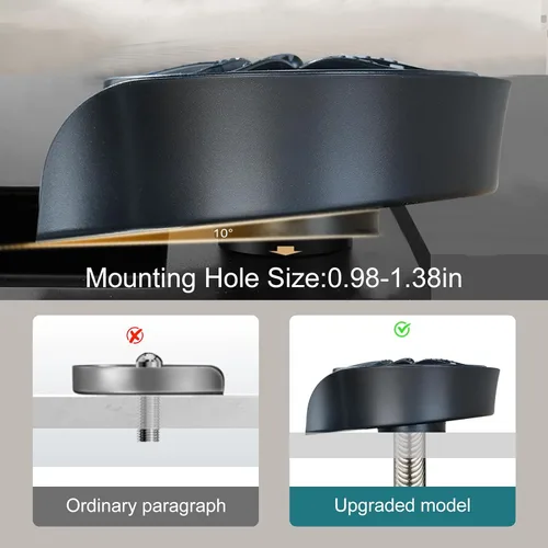 Vista 6 de Enjuagador de Vidrio para Fregadero de Cocina, Enjuagador de Vidrio de Alta Presión con Boquilla Giratoria de 360 Grados con Diseño de Pistola
