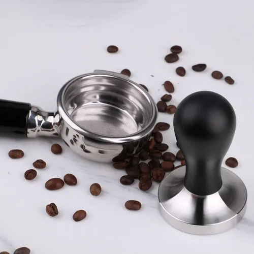 Vista 8 de Herramienta de manipulación de prensa de grano de café expreso barista de 1.929 in