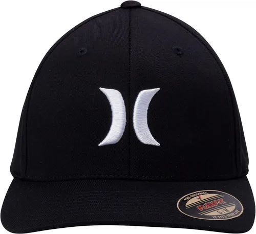 Vista 5 de Hurley Sombrero negro Flexfit One And Only para hombres