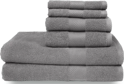 Vista 46 de MAURA Toallas de mano prémium 100% algodón de 16 x 30 pulgadas, ultra absorbentes, de secado rápido, toallas suaves para baño, toallas de mano extra