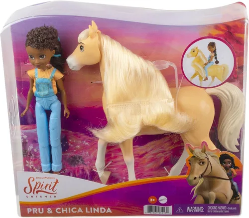 Vista 7 de Mattel - Muñeca Espíritu y Caballo PRU y Chica Linda