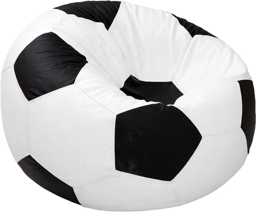 Vista 9 de Ample Decor Funda para puf (relleno no incluido), almacenamiento de juguetes de felpa de piel sintética suave, construcción duradera, cremallera