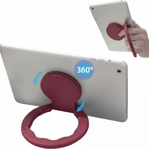 Vista 11 de Soporte universal ajustable para tableta, soporte para correa de mano de 360 grados, compatible con iPad/Galaxy Tab y todas las tabletas de 7 a 11