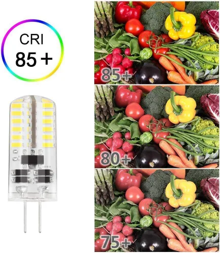 Vista 9 de DiCUNO G4 base de bombilla de LED de corriente alterna/corriente directa de 12 voltios, equivalente a 20 watts ~ 25 watts. T3 Repuesto para bombilla