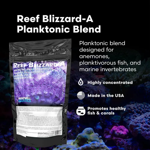 Vista 2 de Brightwell Aquatics ReefBlizzard-A Planctonic Protein Marine Blend 3.53 oz