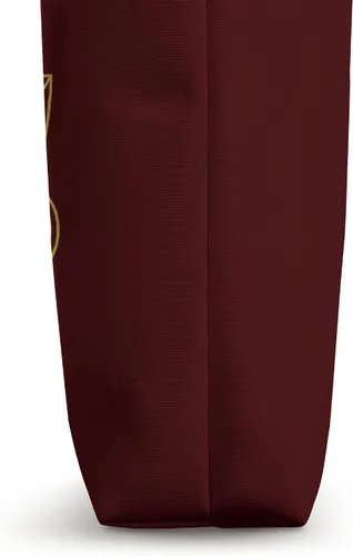 Vista 3 de Harry Potter Bolsa de mano Gryffindor Line Art con símbolo de león Blanco 16 pulgadas